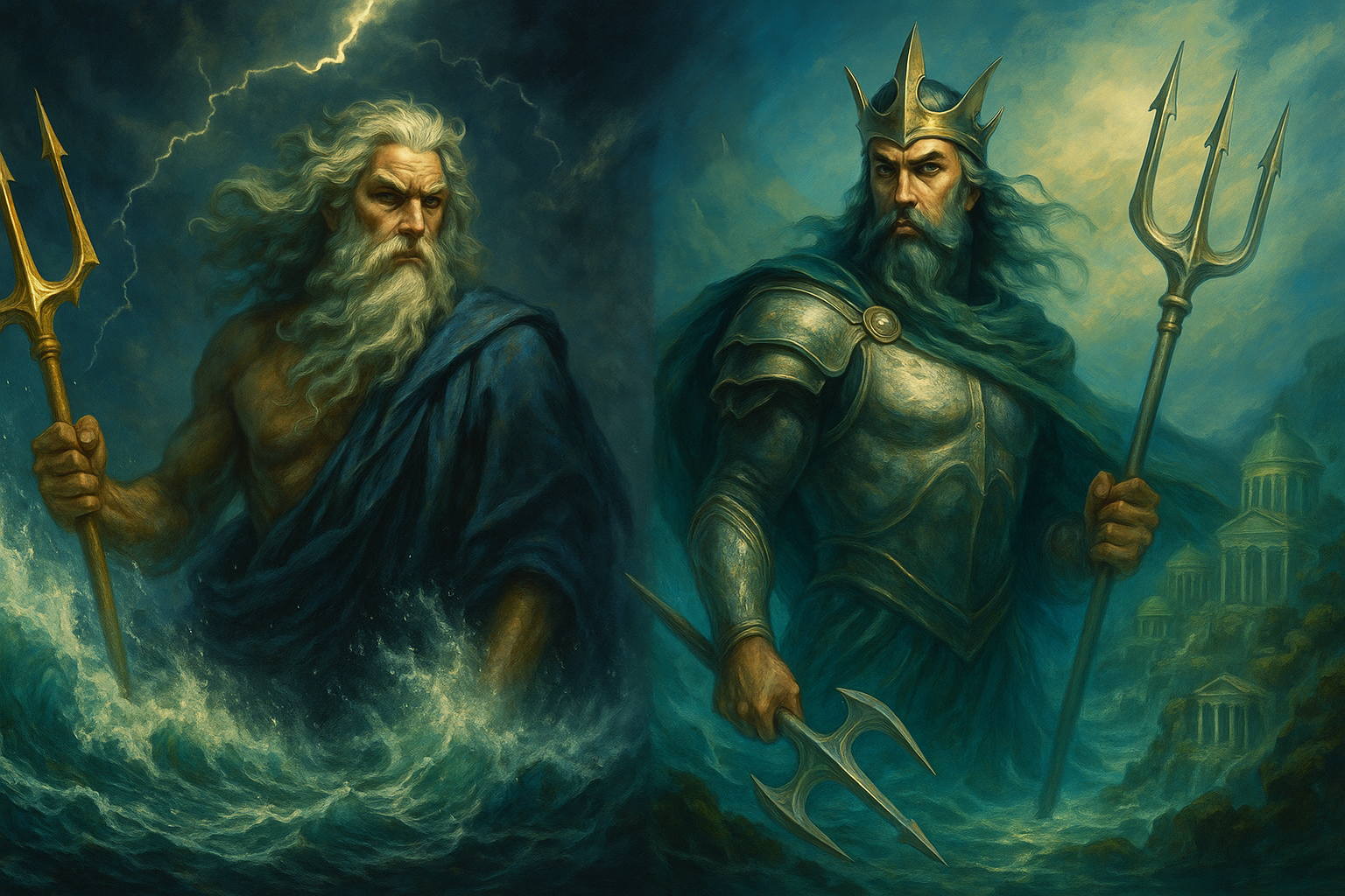 Poseidon e Netuno